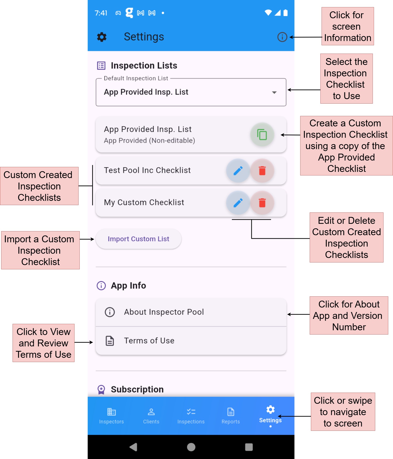 Settings Screen - Part 1